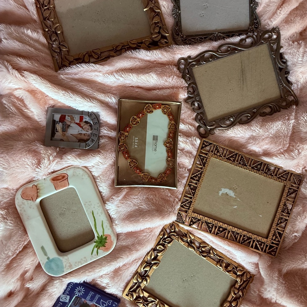 Target Brown and Gold Ornate Picture Frame